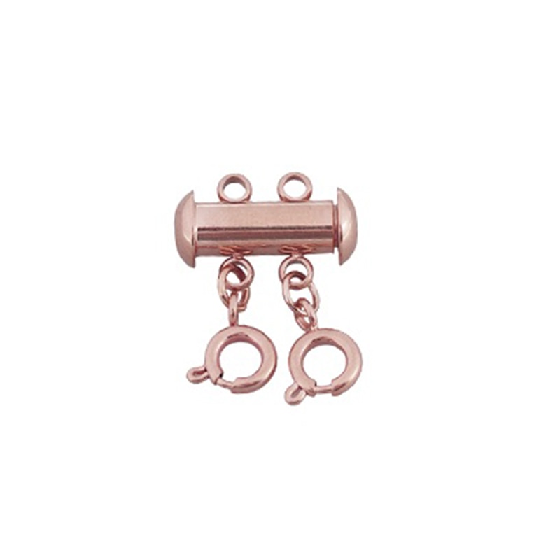 Rose Gold 2rows 15mm