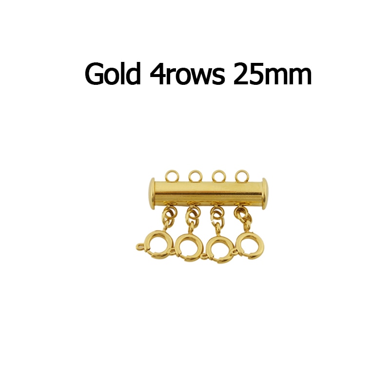 Gold 4rows 25mm